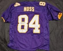 Randy Moss autographed jersey with coa