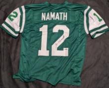 Joe Namath Autographed jersey with coa
