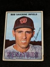 1967 Topps Baseball #27 Bob Saverine