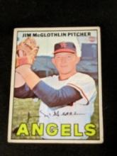 Vintage 1967 Topps Baseball #19 Jim McGlothlin