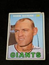 1967 Topps #299 Norm Siebern San Francisco Giants Vintage Baseball Card