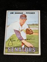 1967 Topps Baseball #291 Jim Hannan