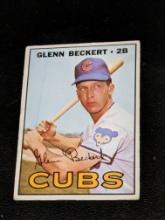 1967 Topps Baseball #296 Glenn Beckert