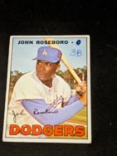 1967 Topps #365 John Roseboro Los Angeles Dodgers Vintage Baseball Card