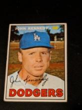 1967 Topps #111 John Kennedy Los Angeles Dodgers Vintage Baseball Card