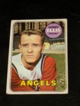 1969 Topps #32 Sammy Ellis Vintage California Angels Baseball Card
