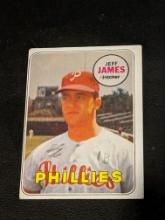 1969 Topps #477 Jeff James Philadelphia Phillies Vintage Baseball Card