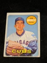 Vintage 1969 Topps #483 Ted Abernathy Chicago Cubs Vintage Baseball Card