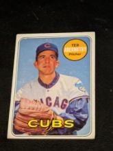 1969 Topps #483 Ted Abernathy Chicago Cubs Vintage Baseball Card