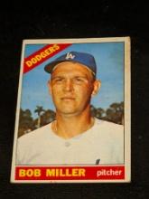 1966 Topps #208 Bob Miller Los Angeles Dodgers Vintage Baseball Card