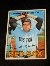 1967 Topps #342 Hank Fischer Boston Red Sox MLB Vintage Baseball Card