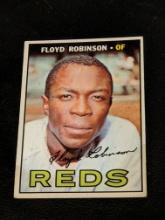 Vintage 1967 Topps #120 Floyd Robinson Cincinnati Reds MLB Vintage Baseball Card