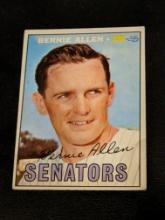 1967 Topps #118 Bernie Allen Senators MLB Vintage Baseball Card