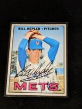 Vintage 1967 Topps #144 Bill Hepler New York Mets MLB Vintage Baseball Card