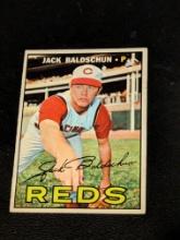 1967 Topps #114 Jack Baldschun Cincinnati Reds Vintage Baseball Card