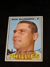 Dick Ellsworth 1967 Topps #359 MLB Philadelphia Phillies Vintage Trading Card