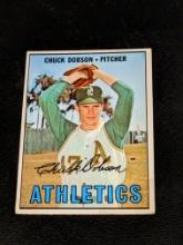 Chuck Dobson 1967 Topps Baseball #438