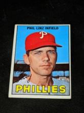 1967 Topps #14 Phil Linz Philadelphia Phillies MLB Vintage Baseball Card