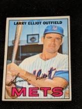 Topps 1967  BASEBALL #23 LARRY ELLIOT NEW YORK METS