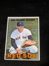 Vintage 1967 Topps Baseball #36 Bob Tillman Red Sox