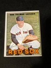MLB 1967 Topps Baseball #36 Bob Tillman Red Sox