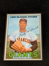 #46 1973 Topps Lindy McDaniel New York Yankees Vintage Baseball Card