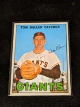Vintage 1967 Topps #65 Tom Haller San Francisco Giants Vintage Baseball Card