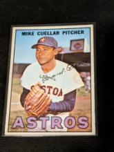 MLB #97 Vintage 1967 Topps Baseball Card Mike Cuellar