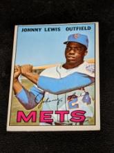 1967 Topps Johnny Lewis #91 - New York Mets - Vintage