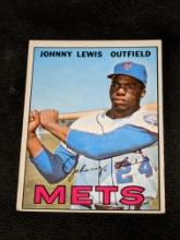 Topps 1967 Johnny Lewis #91 - New York Mets - Vintage