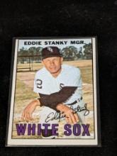 Topps 1967 #81 Eddie Stanky Chicago White Sox Vintage Baseball Card