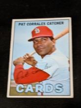 Vintage 1967 Topps #78 Pat Corrales St. Louis Cardinals Vintage Baseball Card