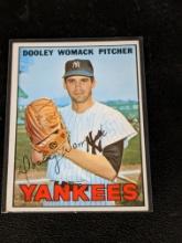 Dooley Womack Vintage 1967 Topps #77 New York Yankees Vintage MLB Baseball Card