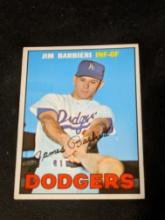 MLB 1967 Topps Baseball Card #76 Jim Barbieri RC