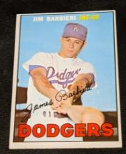 #76 1967 Topps Baseball Card Jim Barbieri RC