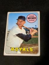 1969 Topps #71 Steve Whitaker Vintage Kansas City Royals Baseball Card