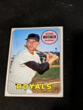 Vintage 1969 Topps #71 Steve Whitaker Vintage Kansas City Royals Baseball Card