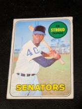 Vintage 1969 Topps #272 Ed Stroud Washington Senators Vintage Baseball Card