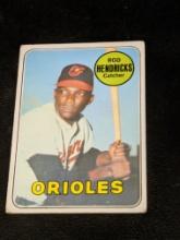 1969 Topps #277 Rod Hendricks Baltimore Orioles Vintage Baseball Card