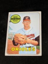 1969 Topps #393 Gene Brabender Baltimore Orioles MLB Vintage Baseball Card
