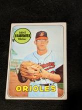 Vintage 1969 Topps #393 Gene Brabender Baltimore Orioles MLB Vintage Baseball Card