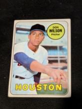 1969 Topps #202 Don Wilson Houston Astros Vintage Baseball
