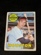 1969 Topps #278 Gary Geiger Houston Astros rd Vintage Baseball Card