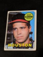 1969 Topps #308 Wade Blasingame Houston Astros Vintage