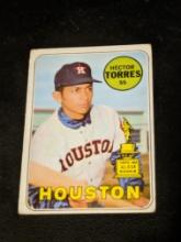 1969 Topps #526 Hector Torres Houston Astros Vintage Baseball Card