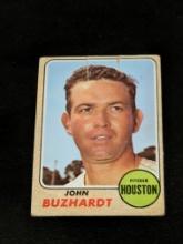 1968 Topps #403 John Buzhardt Houston Astros Vintage Baseball Card