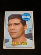 1969 Topps #382 Pat Corrales Cincinnati Reds Vintage Baseball