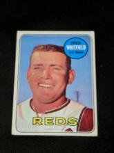 2018 Topps Heritage #518 Fred Whitfield Vintage Cincinnati Reds Baseball Card