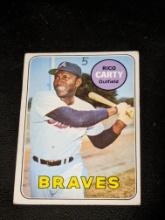 1969 Topps #590 Rico Carty Vintage Atlanta Braves Baseball Card