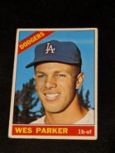 1966 Topps Baseball #134 Wes Parker